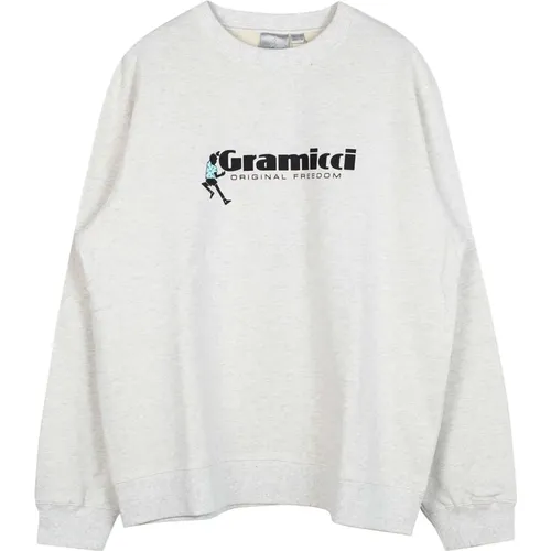 Dancing Man Sweatshirt , male, Sizes: L, XL, 2XL - Gramicci - Modalova