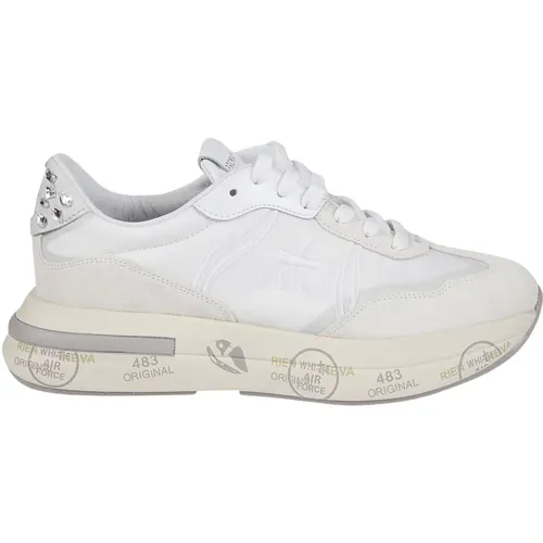 Weiße Cassie Sneakers , Damen, Größe: 39 EU - Premiata - Modalova