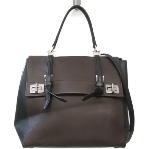 Pre-owned Leather handbags , female, Sizes: ONE SIZE - Prada Vintage - Modalova