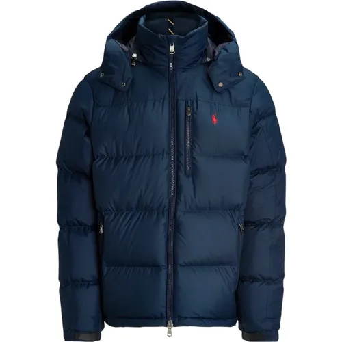 Navy Down Jacket Collection , male, Sizes: XL - Ralph Lauren - Modalova