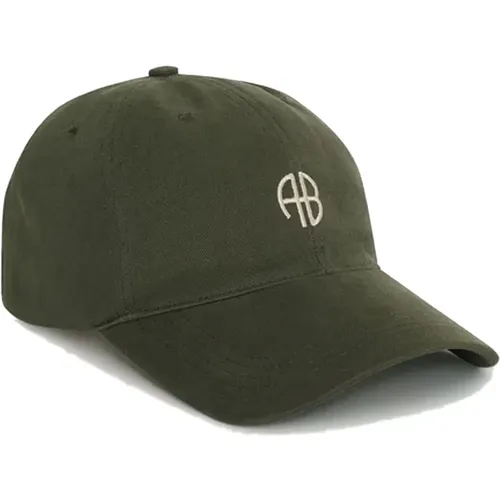 Klassische Baseballkappe Dark Olive - Anine Bing - Modalova