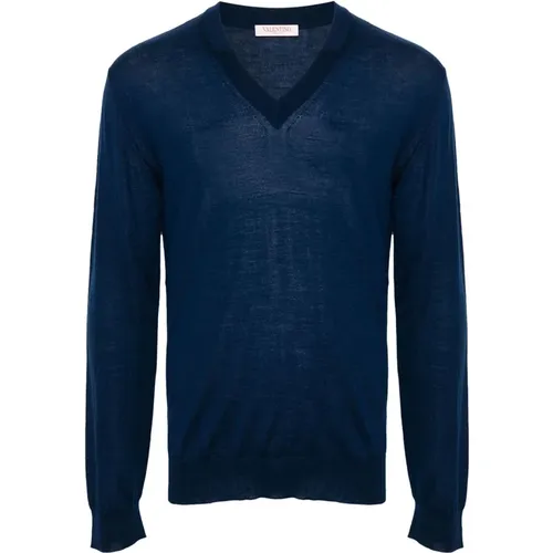 Stylish Sweater with Unique Design , male, Sizes: 2XL, XL, 3XL - Valentino Garavani - Modalova