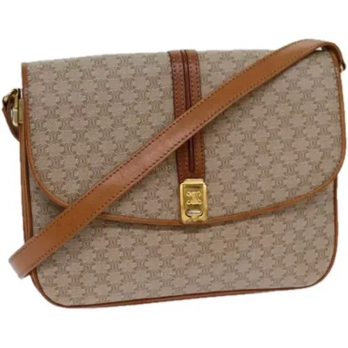 Pre-owned Canvas celine-bags , female, Sizes: ONE SIZE - Celine Vintage - Modalova