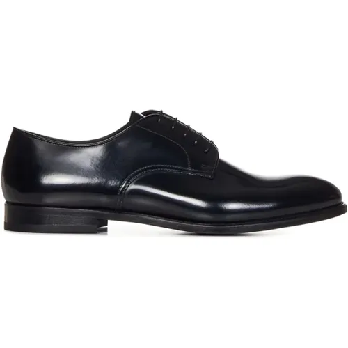 Leather Lace-Up Business Shoes , male, Sizes: 6 1/2 UK, 9 UK, 10 1/2 UK, 6 UK, 10 UK, 7 UK, 8 UK, 8 1/2 UK, 9 1/2 UK, 7 1/2 UK - Doucal's - Modalova