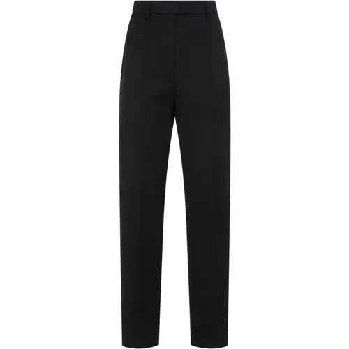 Wool Trousers , female, Sizes: XS - Prada - Modalova