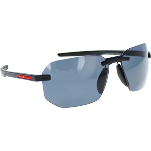 Sport Sunglasses with Uniform Lenses , male, Sizes: 62 MM - Prada - Modalova