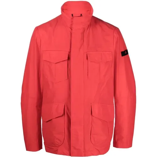 Stylish Metal Blouson Jacket for Men , male, Sizes: XL, 2XL, L, S, M - Peuterey - Modalova
