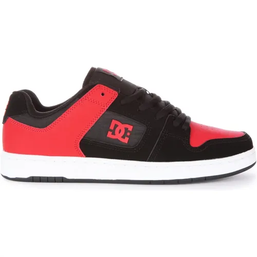Manteca 4 Red Skate Shoes , male, Sizes: 13 UK, 8 1/2 UK, 10 1/2 UK, 9 UK, 12 UK, 8 UK, 6 1/2 UK, 7 UK, 10 UK, 11 UK - DC Shoes - Modalova