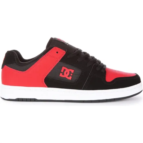 Manteca 4 Red Skate Shoes , male, Sizes: 8 1/2 UK, 10 1/2 UK, 9 UK, 8 UK, 10 UK, 11 UK - DC Shoes - Modalova