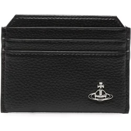 Wallet with Signature Orb , female, Sizes: ONE SIZE - Vivienne Westwood - Modalova
