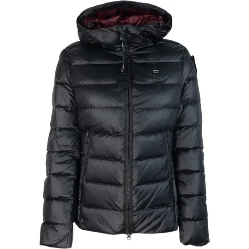 Hooded Puffer Jacket , female, Sizes: M, 2XL - Blauer - Modalova