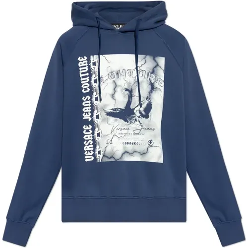 Bedruckter Sweatshirt - Versace Jeans Couture - Modalova