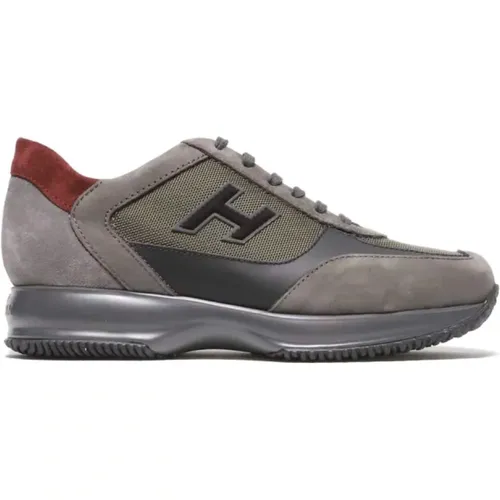 Graue Sneakers Aw23 , Herren, Größe: 44 EU - Hogan - Modalova