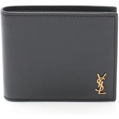 Pre-owned Leather wallets , female, Sizes: ONE SIZE - Saint Laurent Vintage - Modalova