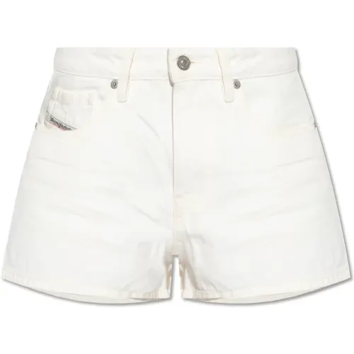 ‘De-Yuba’ denim shorts - ‘De-Yuba’ denim shorts , Damen, Größe: W27 - Diesel - Modalova
