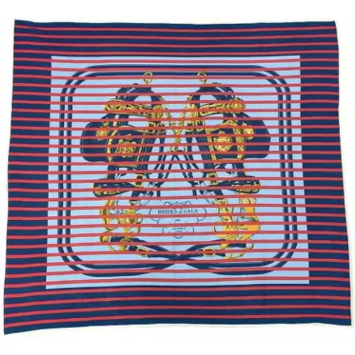 Pre-owned Silk scarves , female, Sizes: ONE SIZE - Hermès Vintage - Modalova