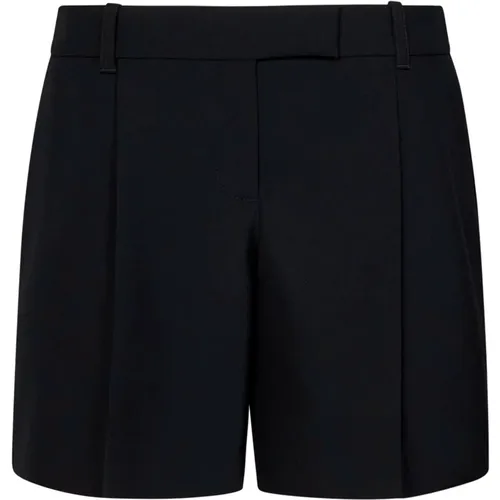 Wool Shorts with Pleats , female, Sizes: XS, S - alexander mcqueen - Modalova