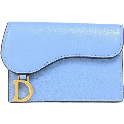 Pre-owned Leather wallets , female, Sizes: ONE SIZE - Dior Vintage - Modalova