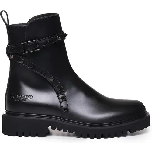 Boots with 98% Cotton , female, Sizes: 3 UK - Valentino Garavani - Modalova