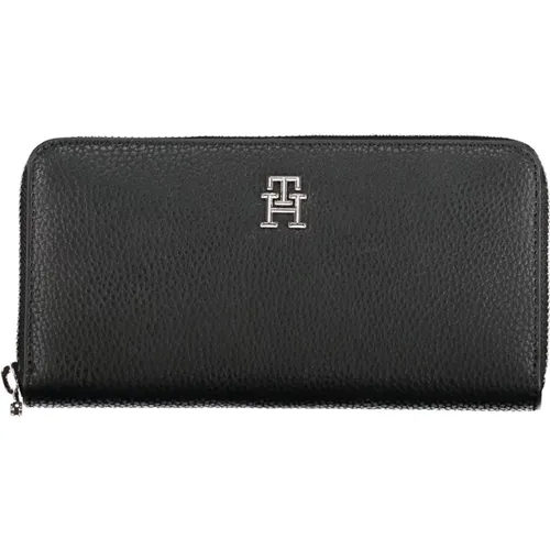 Women's Wallet Zip Closure Logo , female, Sizes: ONE SIZE - Tommy Hilfiger - Modalova