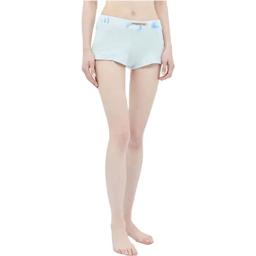 Panelled Stretch-Jersey Shorts , Damen, Größe: L - Diesel - Modalova