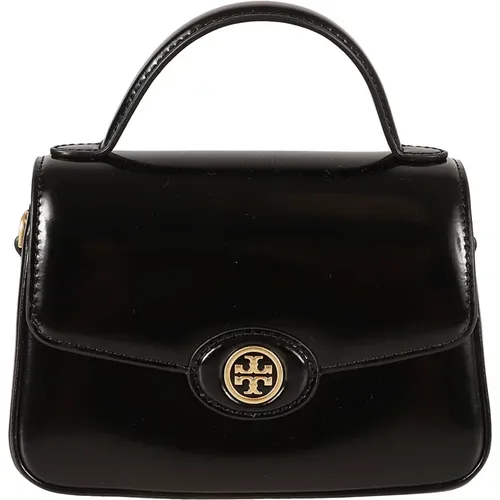 Schwarze Top-Handle-Tasche - TORY BURCH - Modalova