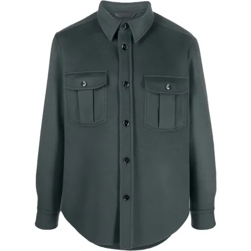 Overshirt , male, Sizes: M, 2XL, XL, L - Brioni - Modalova