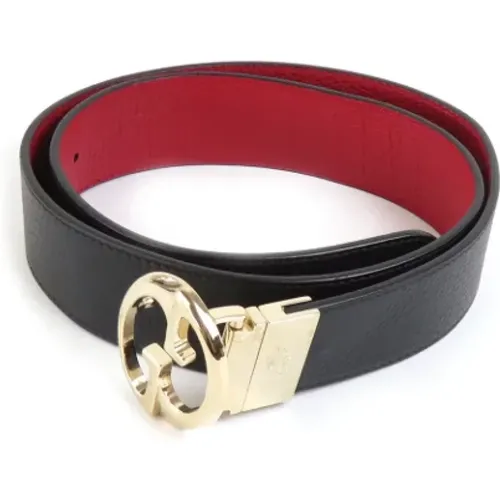 Pre-owned Leather belts , male, Sizes: ONE SIZE - Gucci Vintage - Modalova