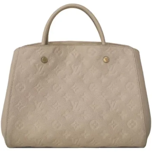 Pre-owned Leather louis-vuitton-bags , female, Sizes: ONE SIZE - Louis Vuitton Vintage - Modalova