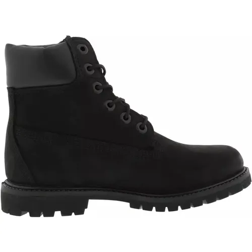 Premium Schwarzer Lederschuh , Damen, Größe: 38 EU - Timberland - Modalova