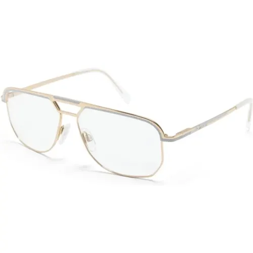 Goldene Optische Brille mit Originalzubehör - Cazal - Modalova