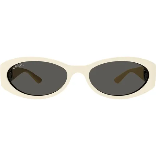 Vintage Mandelförmige Sonnenbrille Gg1660S , unisex, Größe: 54 MM - Gucci - Modalova