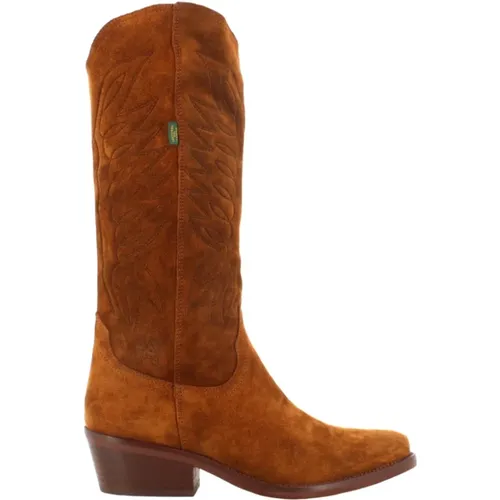 Cowboy Stil Wildleder Stiefel für Frauen - Dakota Boots - Modalova