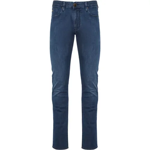 J061 Slim-Fit Jeans , Herren, Größe: W34 - Emporio Armani - Modalova