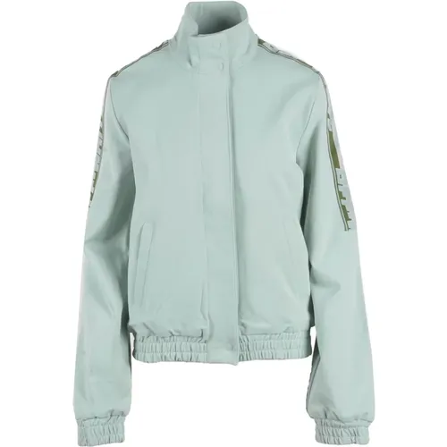 Elegante Capospalla Jacke , Damen, Größe: S - Off White - Modalova