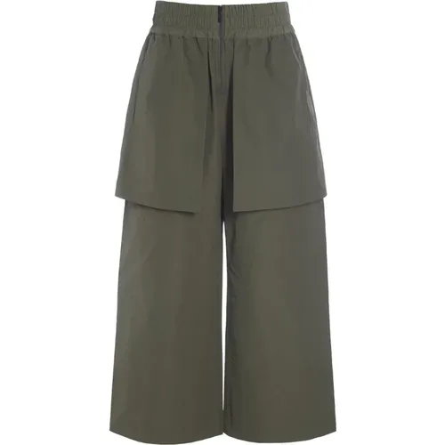 Forest Culotte Poplin Pants , female, Sizes: XL, XS, 2XL - Bitte Kai Rand - Modalova