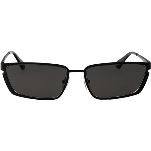 Stylish Richfield Sunglasses for Summer , unisex, Sizes: 56 MM - Off White - Modalova