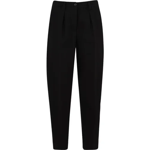 Schwarze Hose für Damen , Damen, Größe: XS - Aspesi - Modalova