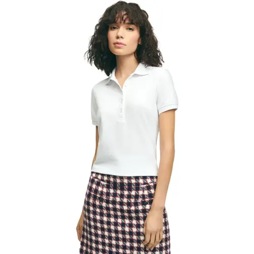 Poloshirt , Damen, Größe: XS - Brooks Brothers - Modalova