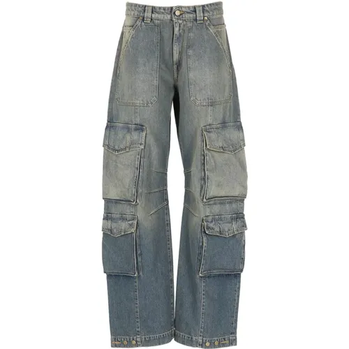 Cotton Cargo Pants for Women , female, Sizes: W26, W27, W25, W28 - Golden Goose - Modalova