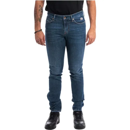 Besondere Denim Stretch Light Used , Herren, Größe: W38 - Roy Roger's - Modalova