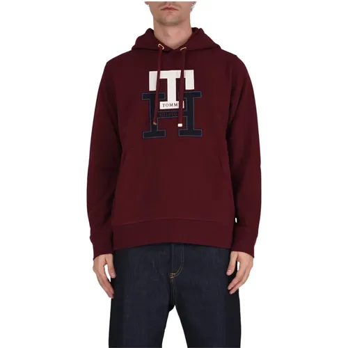 Lux Monogram Sweatshirt , male, Sizes: 2XL - Tommy Hilfiger - Modalova