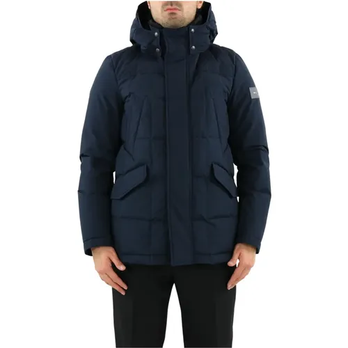 Blizzard Field Jacket , male, Sizes: S - Woolrich - Modalova