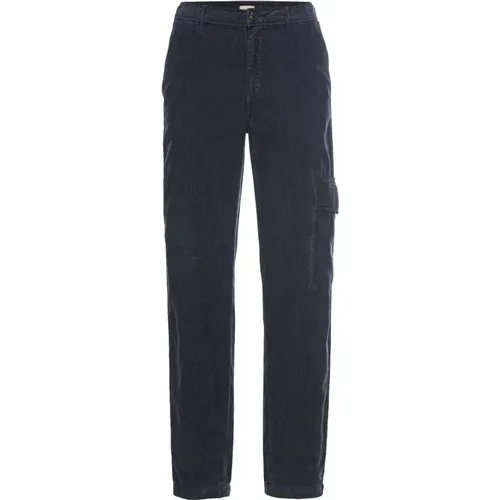 Straight Trousers , female, Sizes: W28 L30, W29 L30, W31 L30, W32 L30, W27 L30 - camel active - Modalova