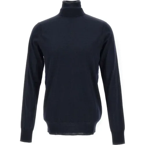 Wool Turtleneck Sweater , male, Sizes: XL, 2XL, L - Paolo Pecora - Modalova