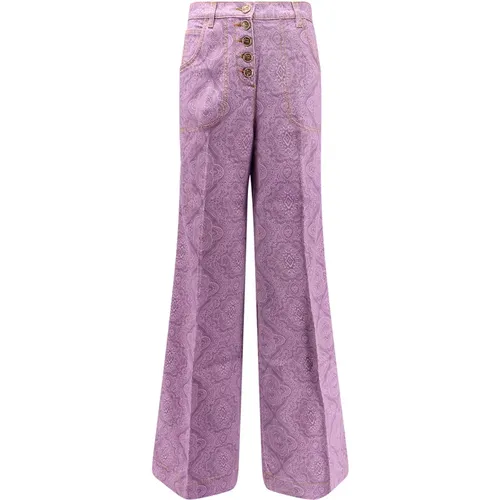 Women's Clothing Trousers Ss24 , female, Sizes: W26, W27 - ETRO - Modalova