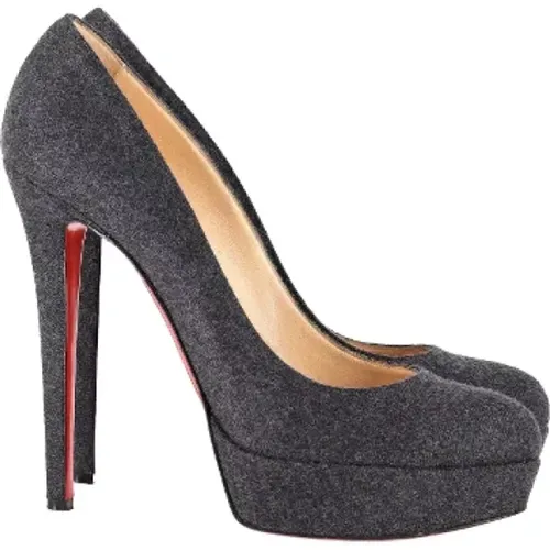 Pre-owned Wolle heels , Damen, Größe: 40 EU - Christian Louboutin Pre-owned - Modalova