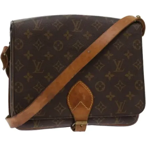Vintage Louis Vuitton Cartouchiere Shoulder Bag , female, Sizes: ONE SIZE - Louis Vuitton Vintage - Modalova
