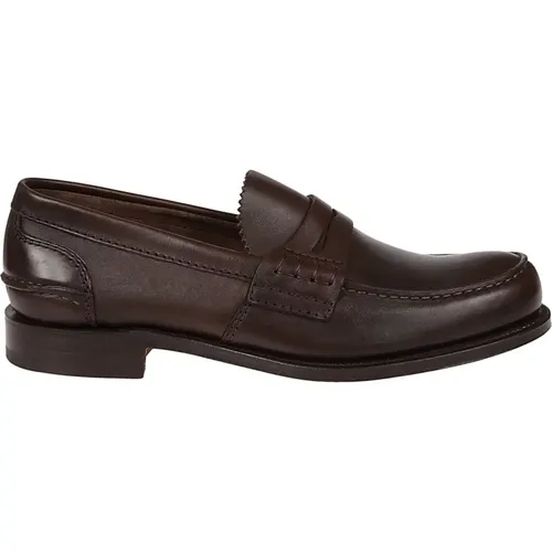 Leather Loafers , male, Sizes: 6 1/2 UK - Church's - Modalova