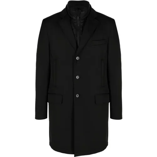 Layered Coat , male, Sizes: S - Fay - Modalova